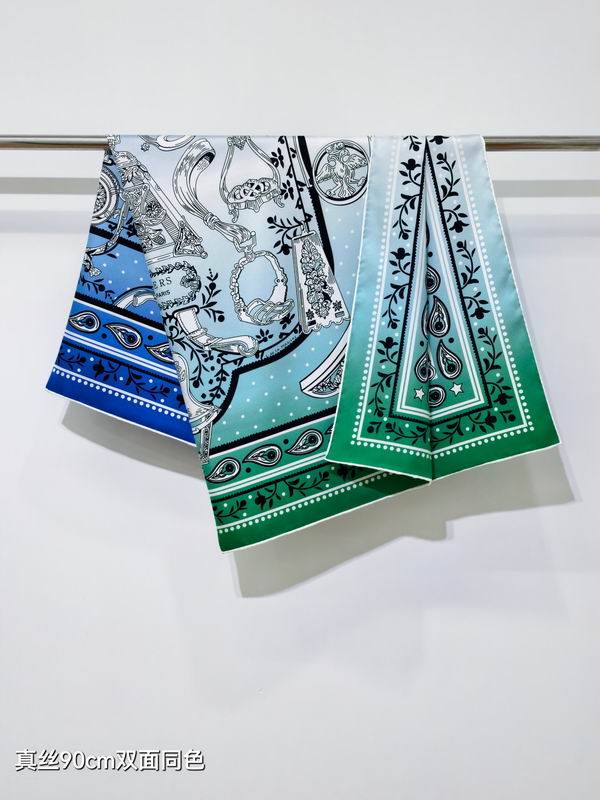 Hermes Silk Scarf 90X90cm E041857